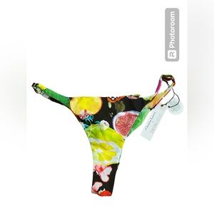 Swiminista Christian Lacroix sz L thong bikini bottoms NWT